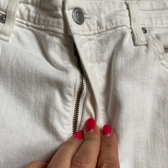 S.M.N. Studio mens "The Hunter" jeans sz 34 white denim standard slim - Picture 2 of 7